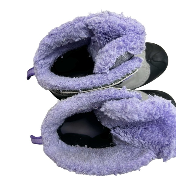 Columbia Kids' Grey and Purple Bugaboo Boots - Picture 6 of 7